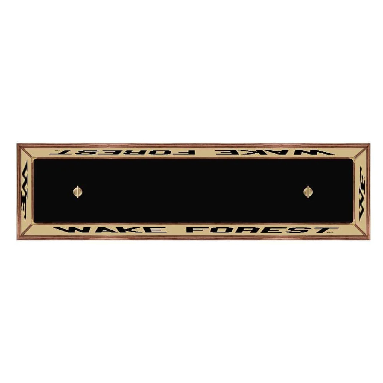 Wake Forest Demon Deacons: Premium Wood Pool Table Light