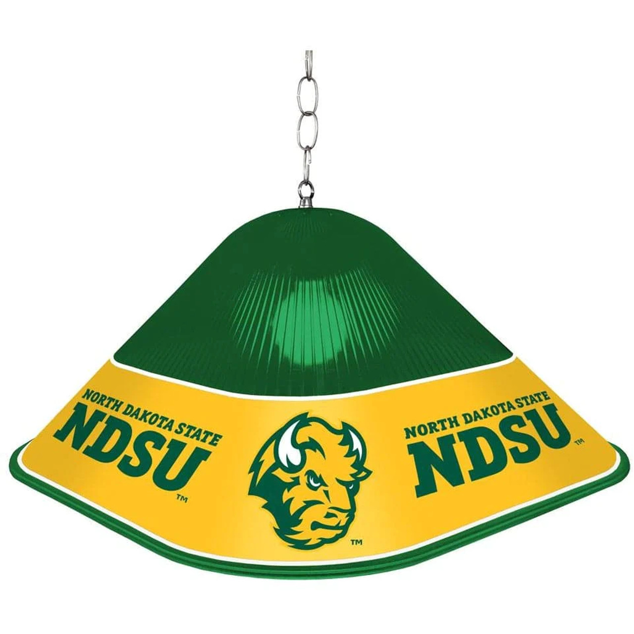 ND, North Dakota, State, ST, Bisons, Game, Room, Cave, Table, Light, Lamp,NCNDSU-410-01, The Fan-Brand, 666703461373