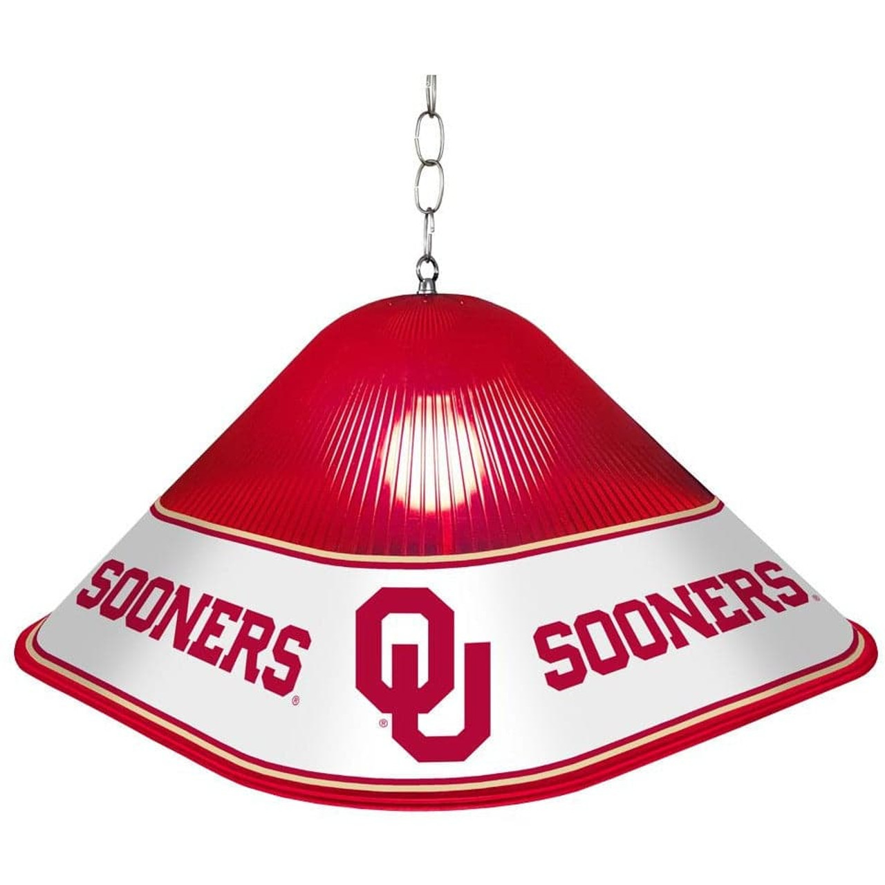 OK, Oklahoma, Sooners, Game, Room, Cave, Table, Light, Lamp, NCOKLA-410-01, The Fan-Brand, 666703460611