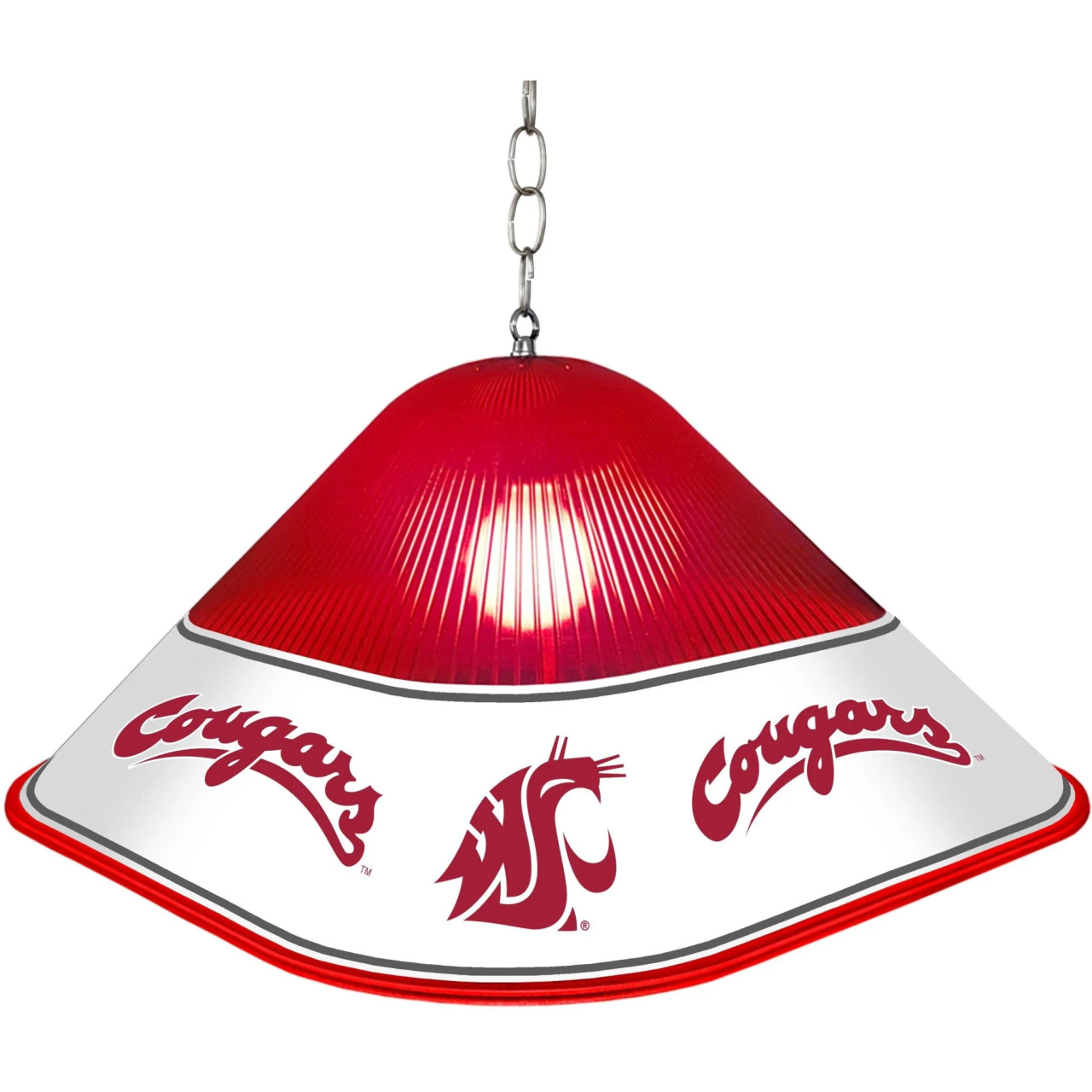 Washington, Was, Wash, St, State, Cougars, Game, Room, Cave, Table, Light, Lamp,NCWAST-410-01A, NCWAST-410-01B, The Fan-Brand, 687747755495