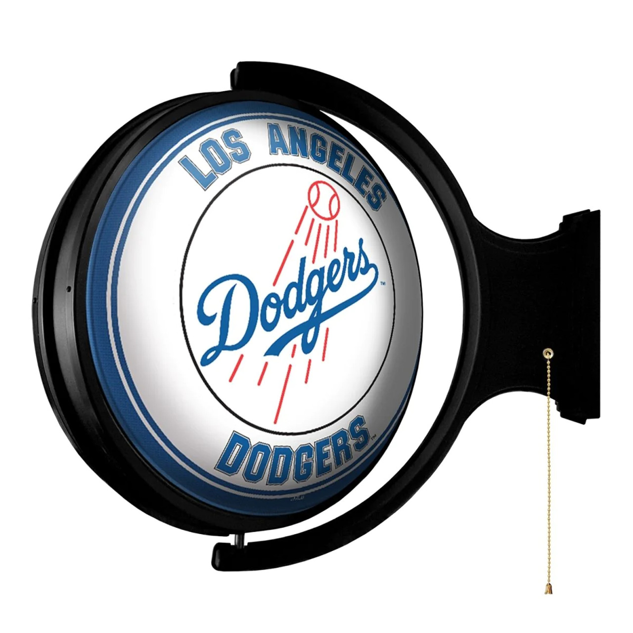 Los Angeles Dodgers: Original Round Rotating Lighted Wall Sign