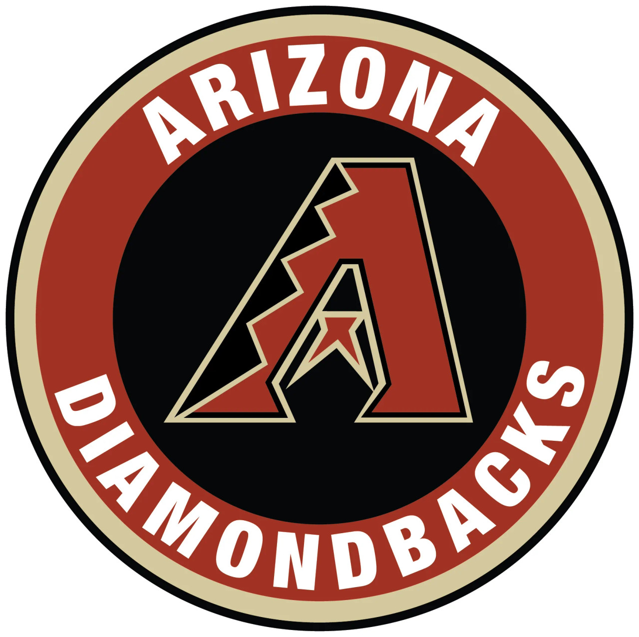 Arizona Diamondbacks: Baseball - Original Round Rotating Lighted Wall Sign