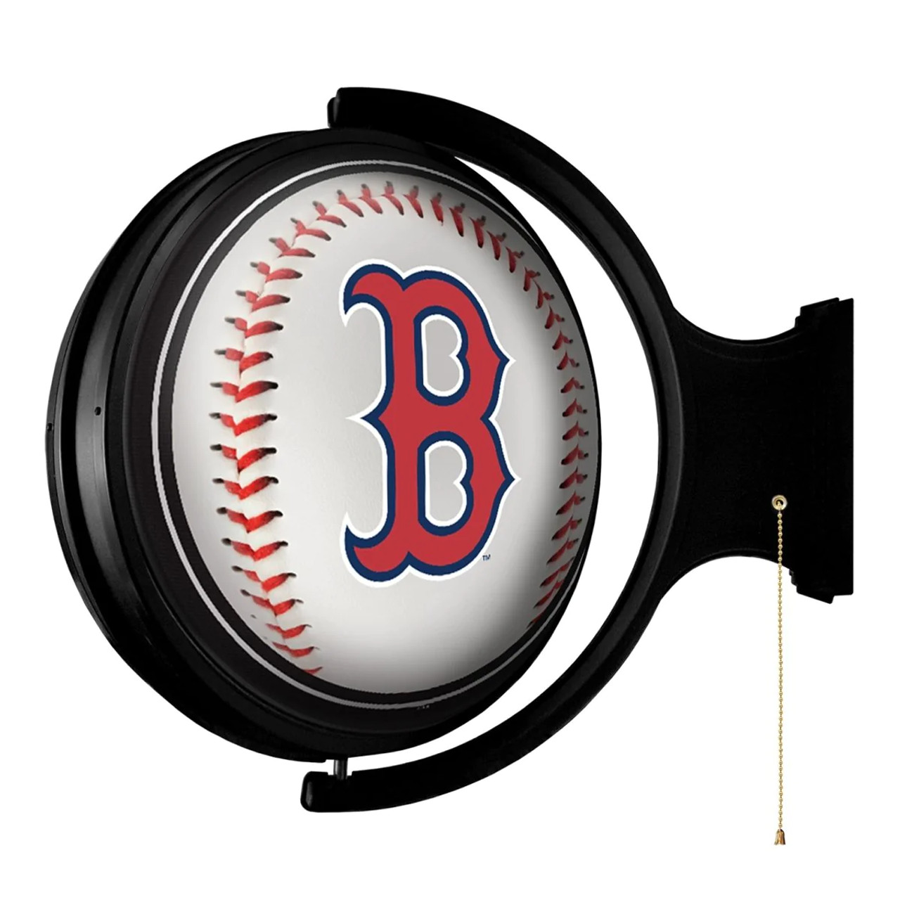 Boston, BOS, Sox, Red Sox, BOST, Baseball, Original, Round, Rotating, Lighted, Wall, Sign, MBBOST-115-31, The Fan-Brand, MLB, 704384950042