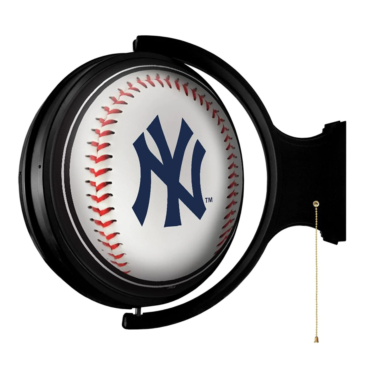 New York Yankees: Baseball - Original Round Rotating Lighted Wall Sign