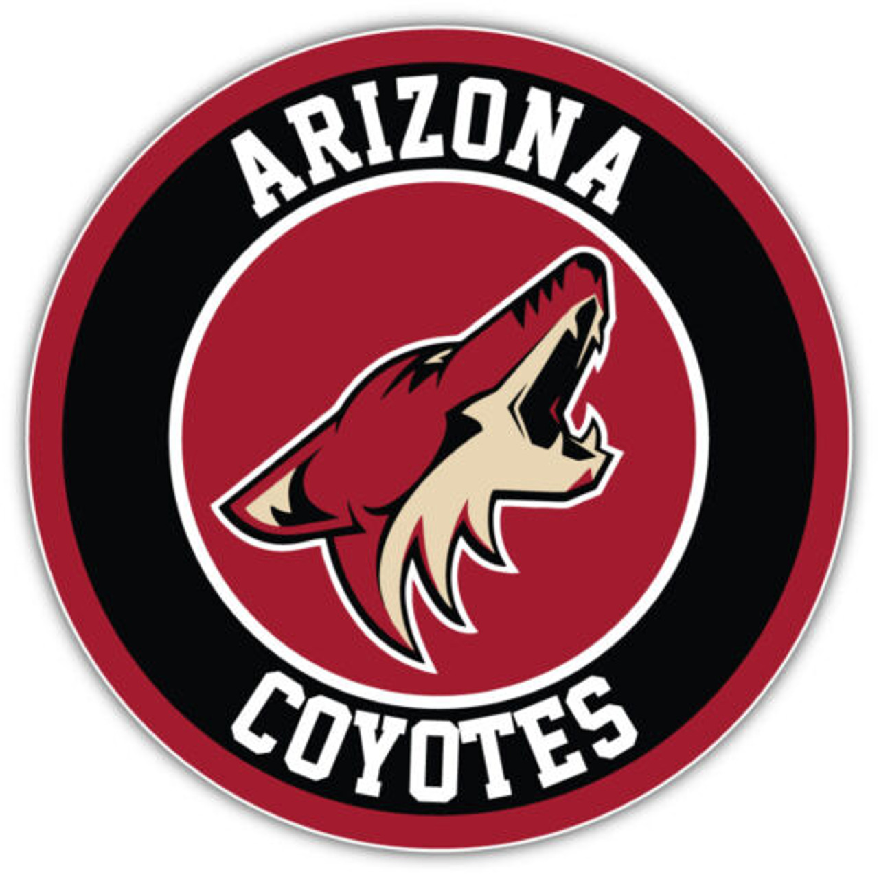 Arizona Coyotes: Premium Wood Pool Table Light