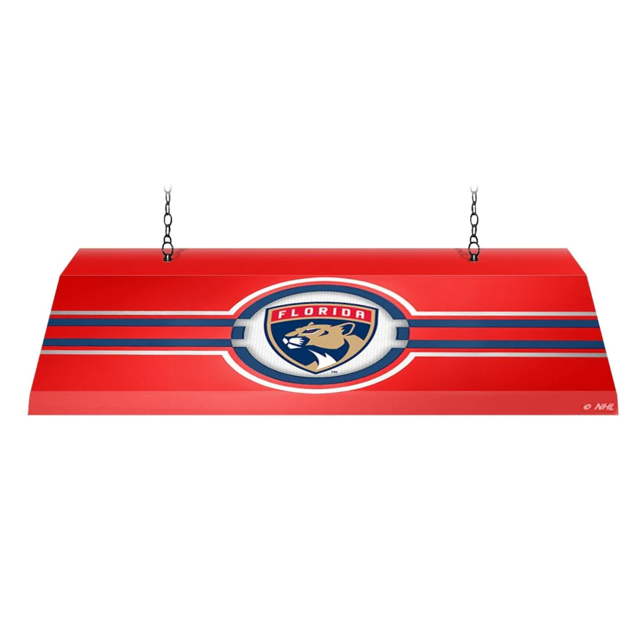 NHFLOR-320-01, Fl, Florida, Panthers, NHL, Edge Glow, Billiard, Pool, Table, Light, Lamp, The Fan-Brand, Florescent, 686878992342