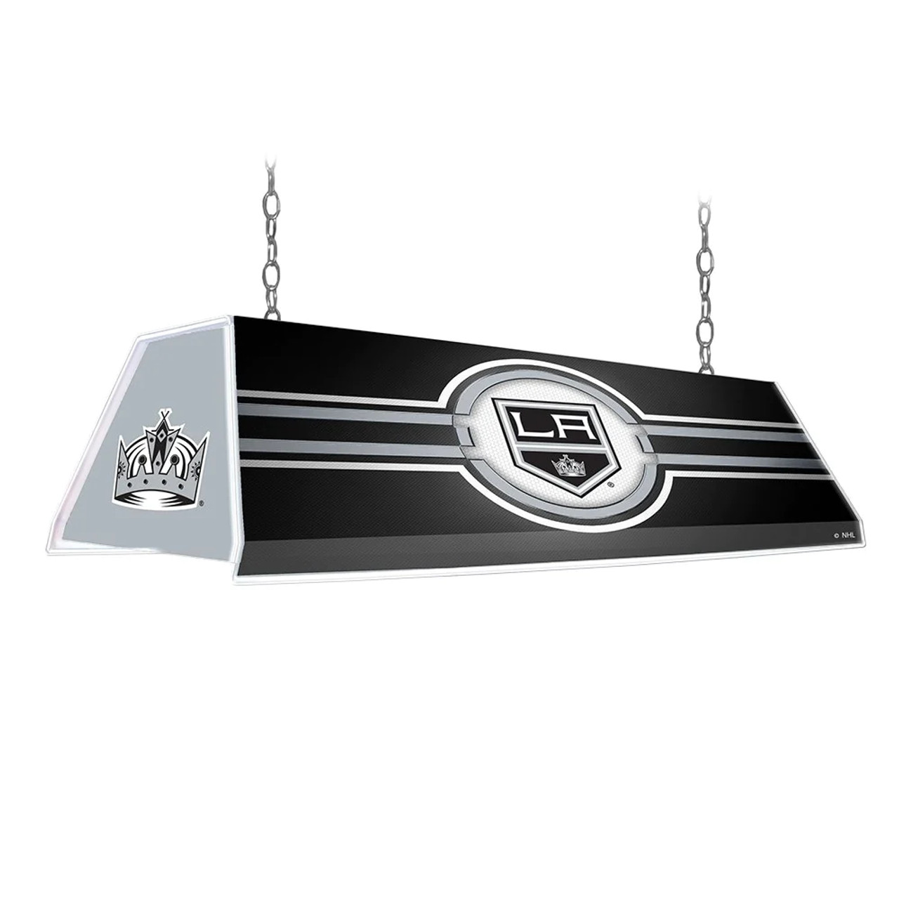 NHLAKG-320-01, LAK, LA, Los Angeles, Kings, NHL, Edge Glow, Billiard, Pool, Table, Light, Lamp, The Fan-Brand, Florescent, 686878995381