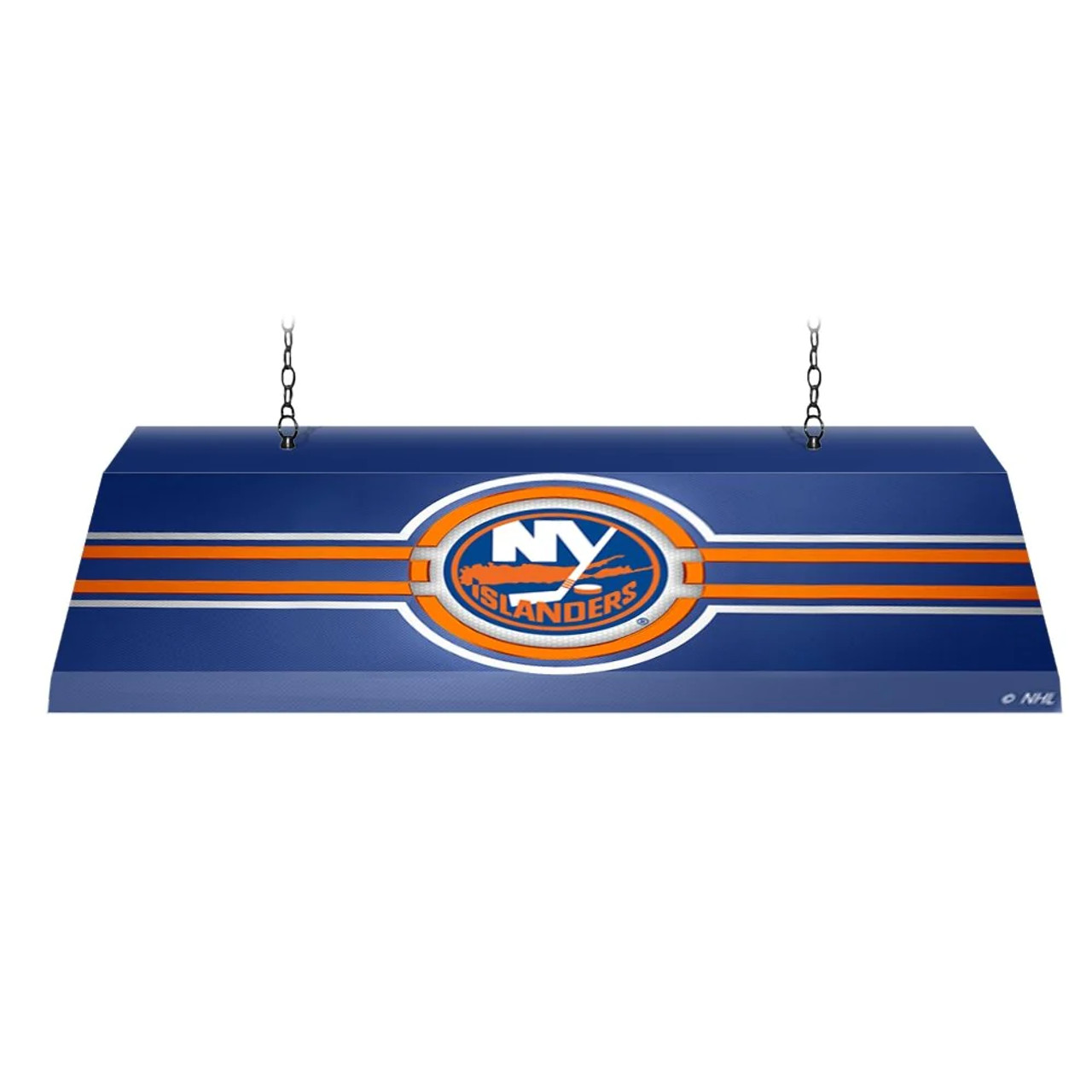 NHNYIS-320-01, NY, New York, Islanders, NHL, Edge Glow, Billiard, Pool, Table, Light, Lamp, The Fan-Brand, Florescent, 686082114868