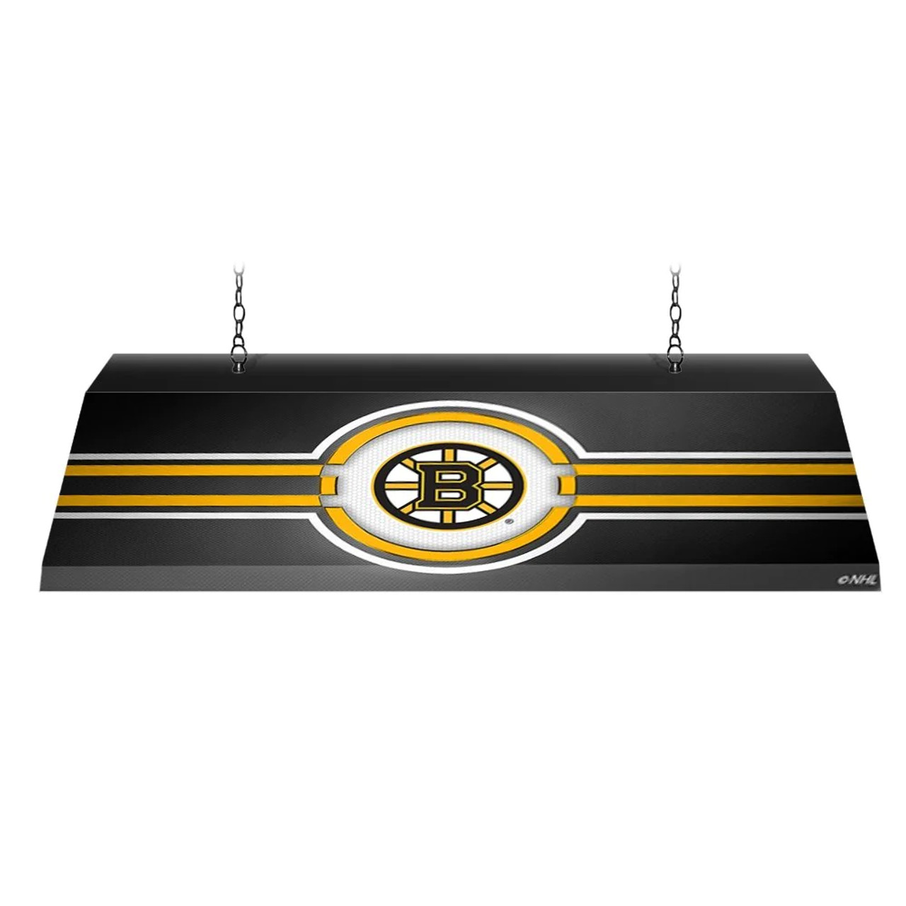 NHBOST-320-01, Boston, Bruins, BOS, NHL, Edge Glow, Billiard, Pool, Table, Light, Lamp, The Fan-Brand, Florescent, 686082113564