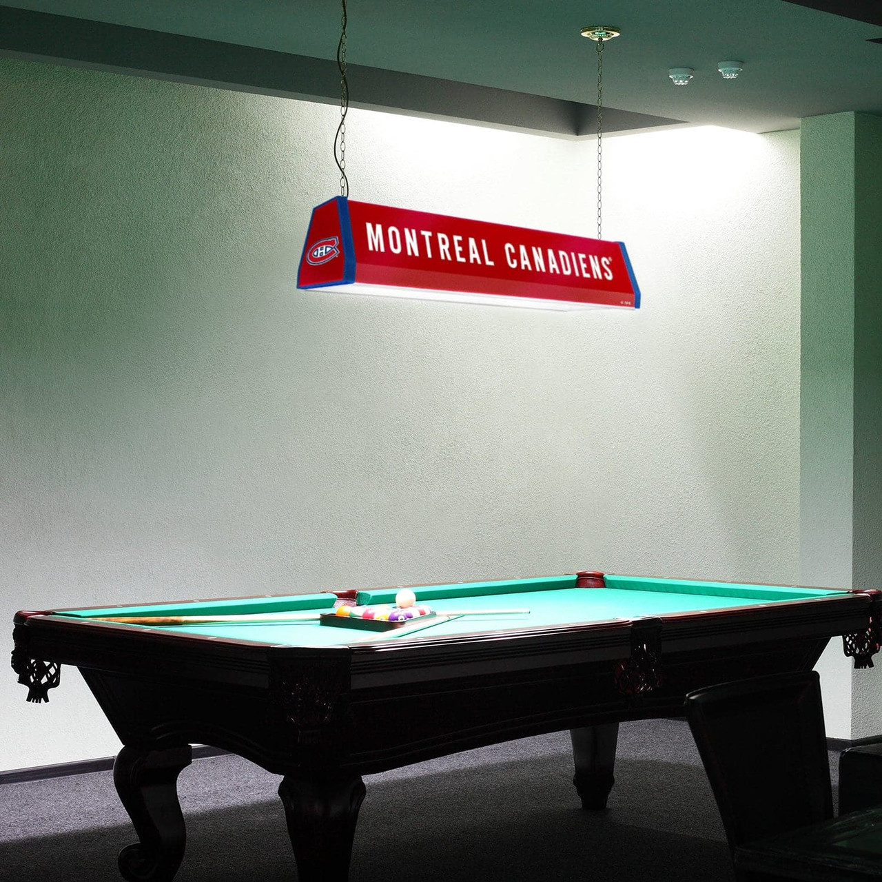 Montreal Canadiens: Standard Pool Table Light