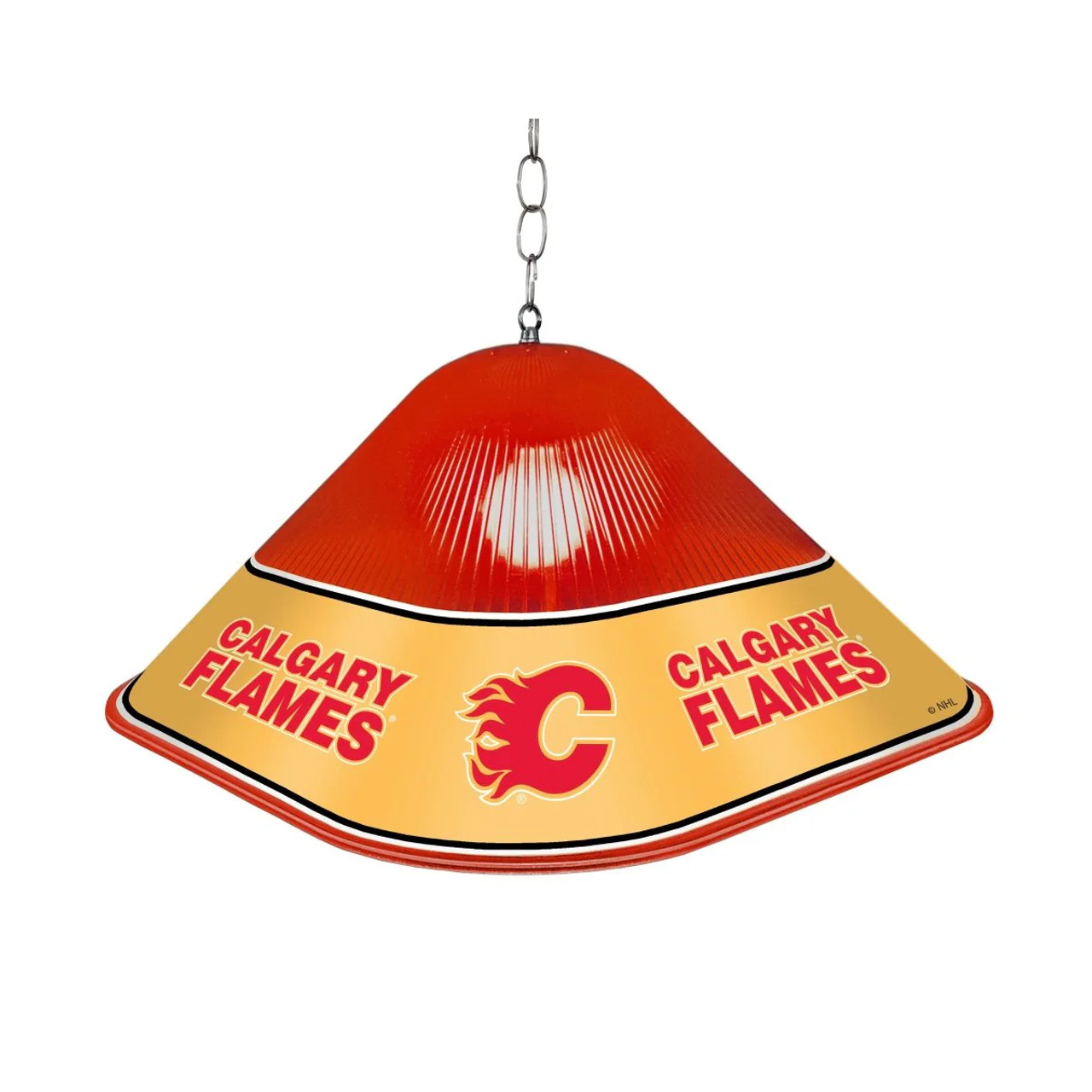 Calgary, Flames, Game, Table, Light, Lamp, NHCALG-410-01, The Fan-Brand, NHL, 737547360389