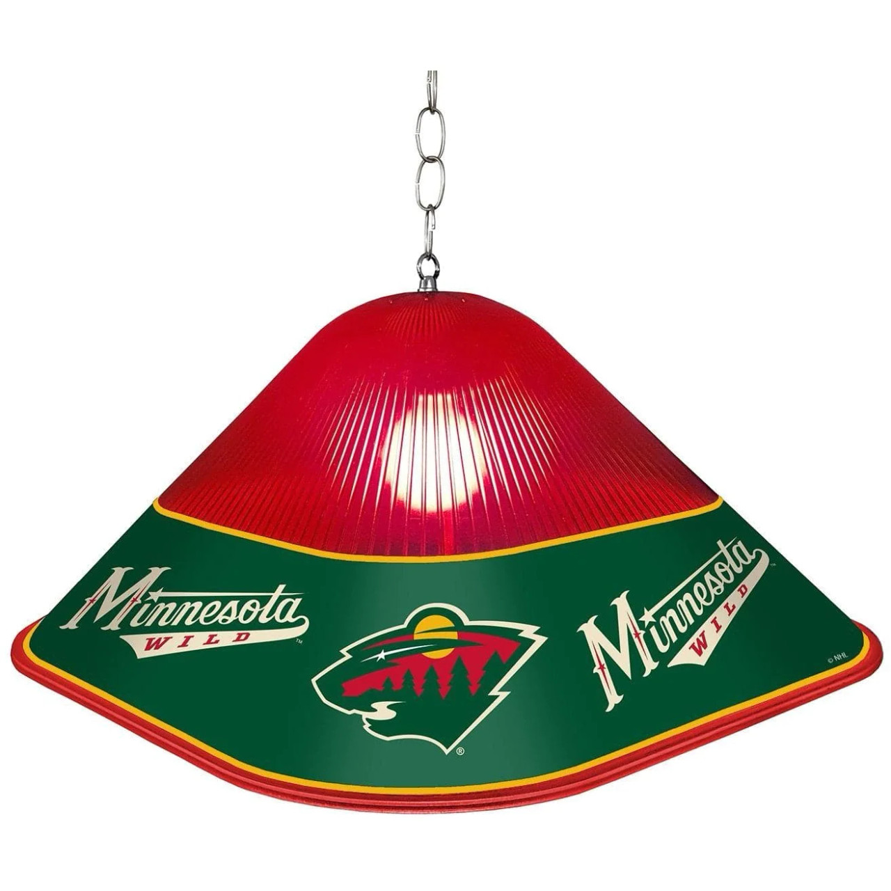 MN, MIN, Minnesota, Wild, Game, Table, Light, Lamp, NHMINN-410-01, The Fan-Brand, NHL, 686878992731