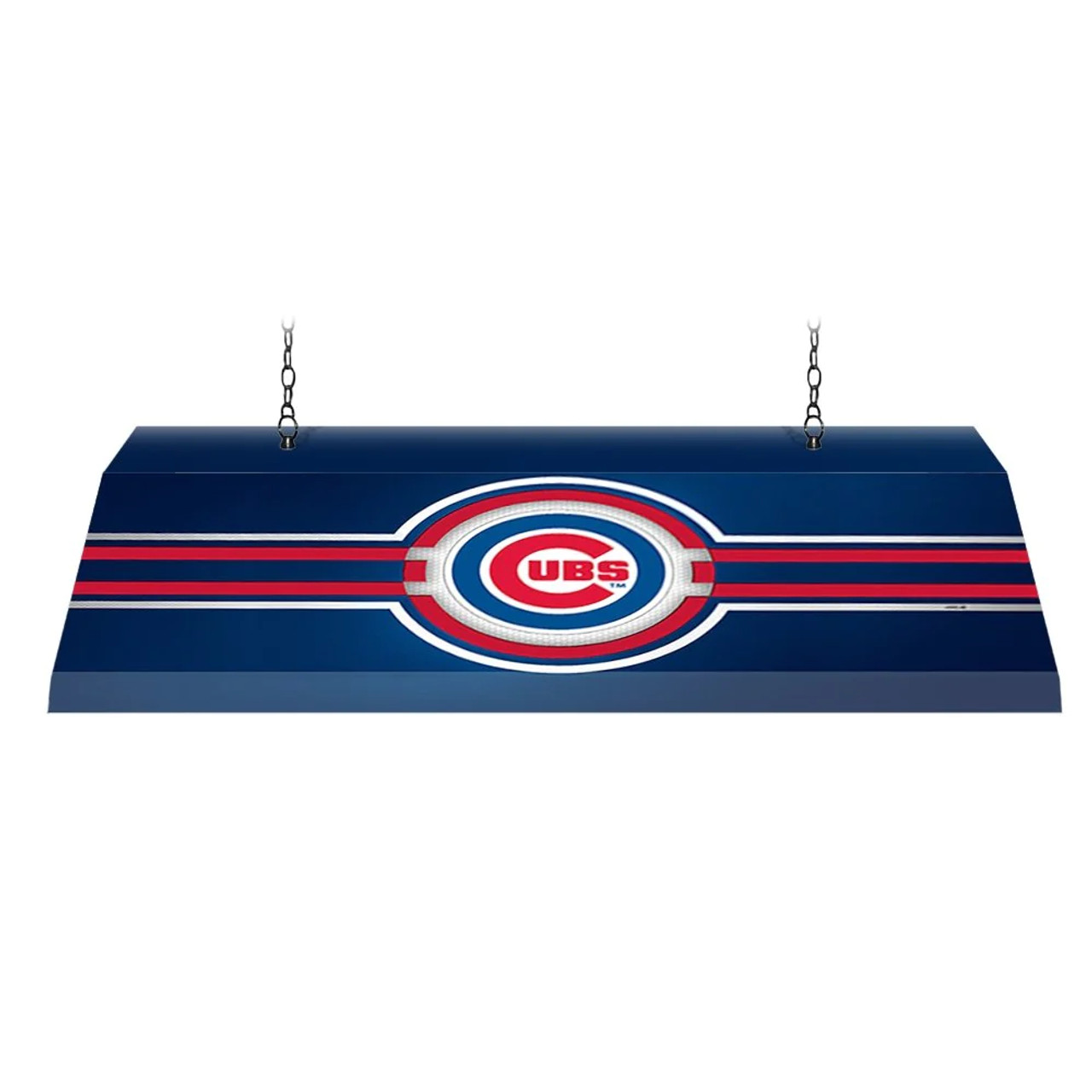 MBCUBS-320-01A, Chicago, CHI, Cubs, Cubbies, Edge Glow, Billiard, Pool, Table, Light, Lamo, "A" Version, MLB, The Fan-Brand, 704384966951