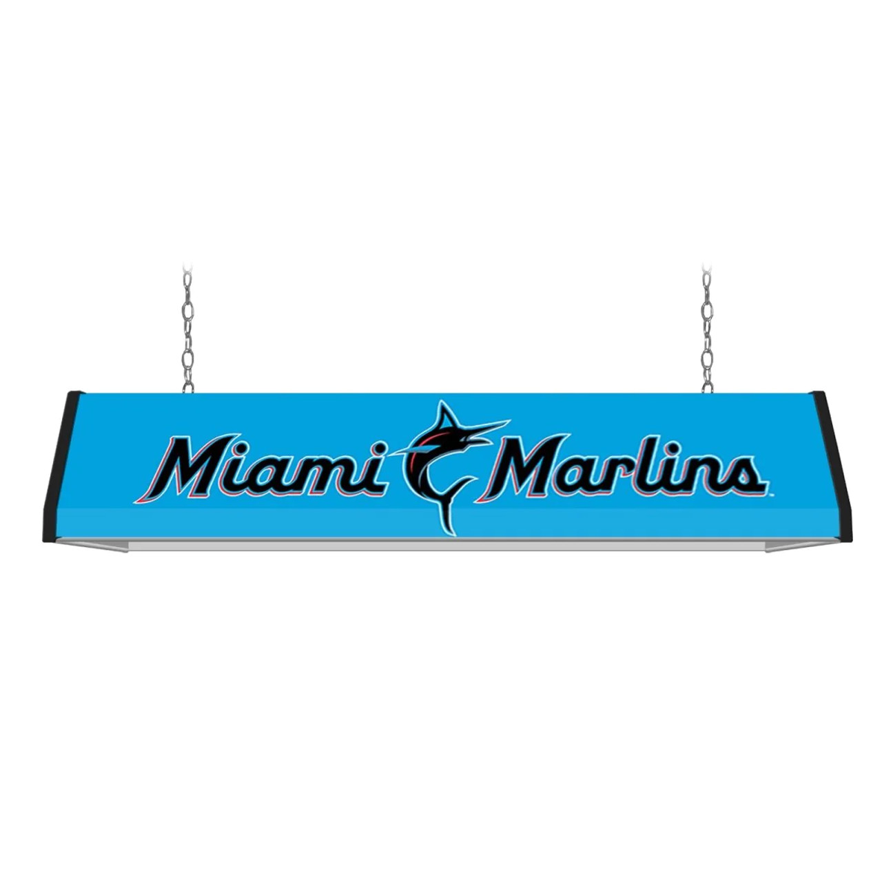 Miami Marlins: Standard Pool Table Light B Version, MBMARLINS