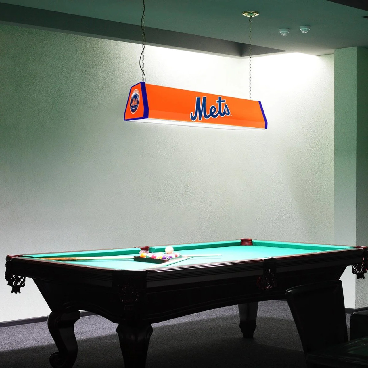 New York Mets: Standard Pool Table Light "B" Version