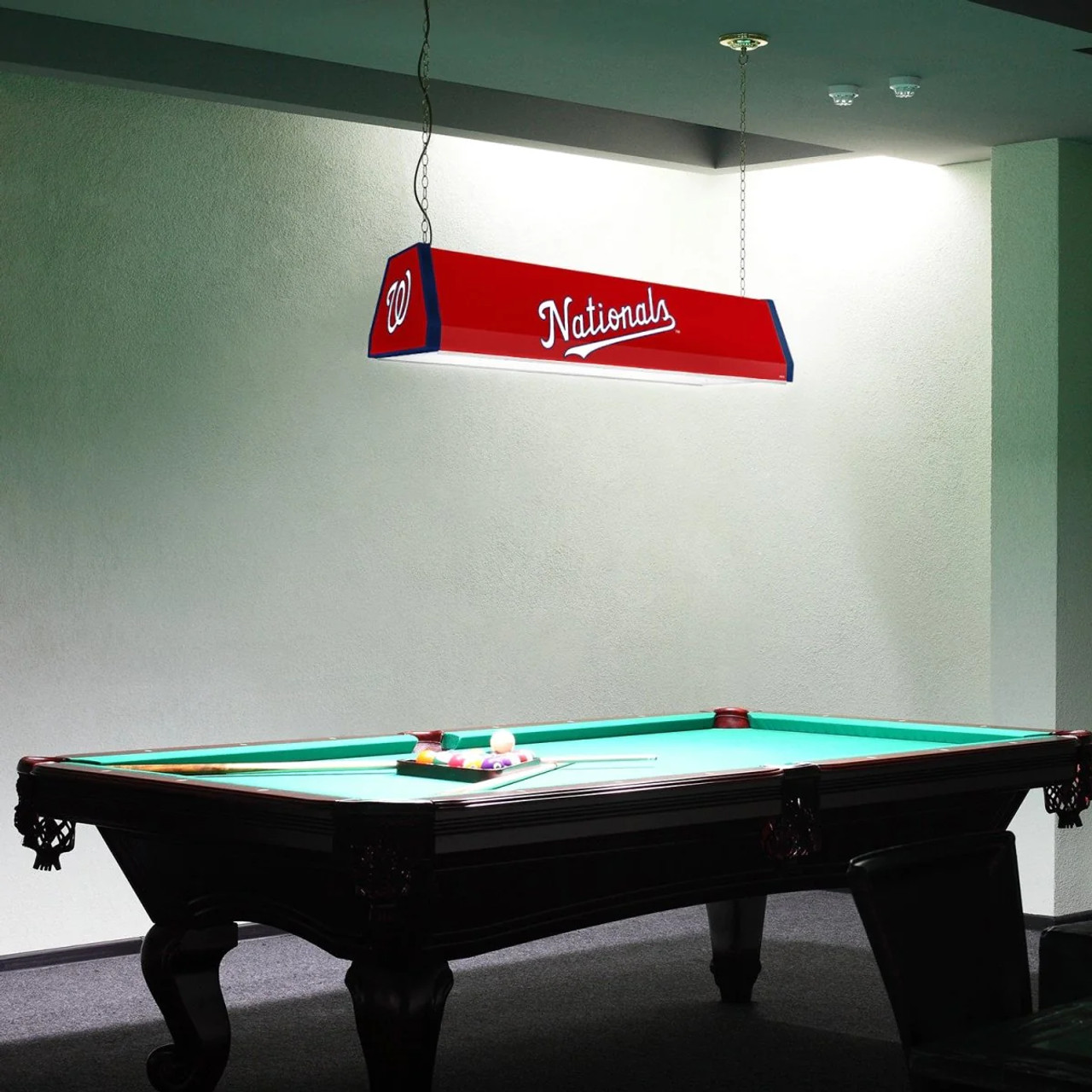 Washington Nationals: Standard Pool Table Light "A" Version