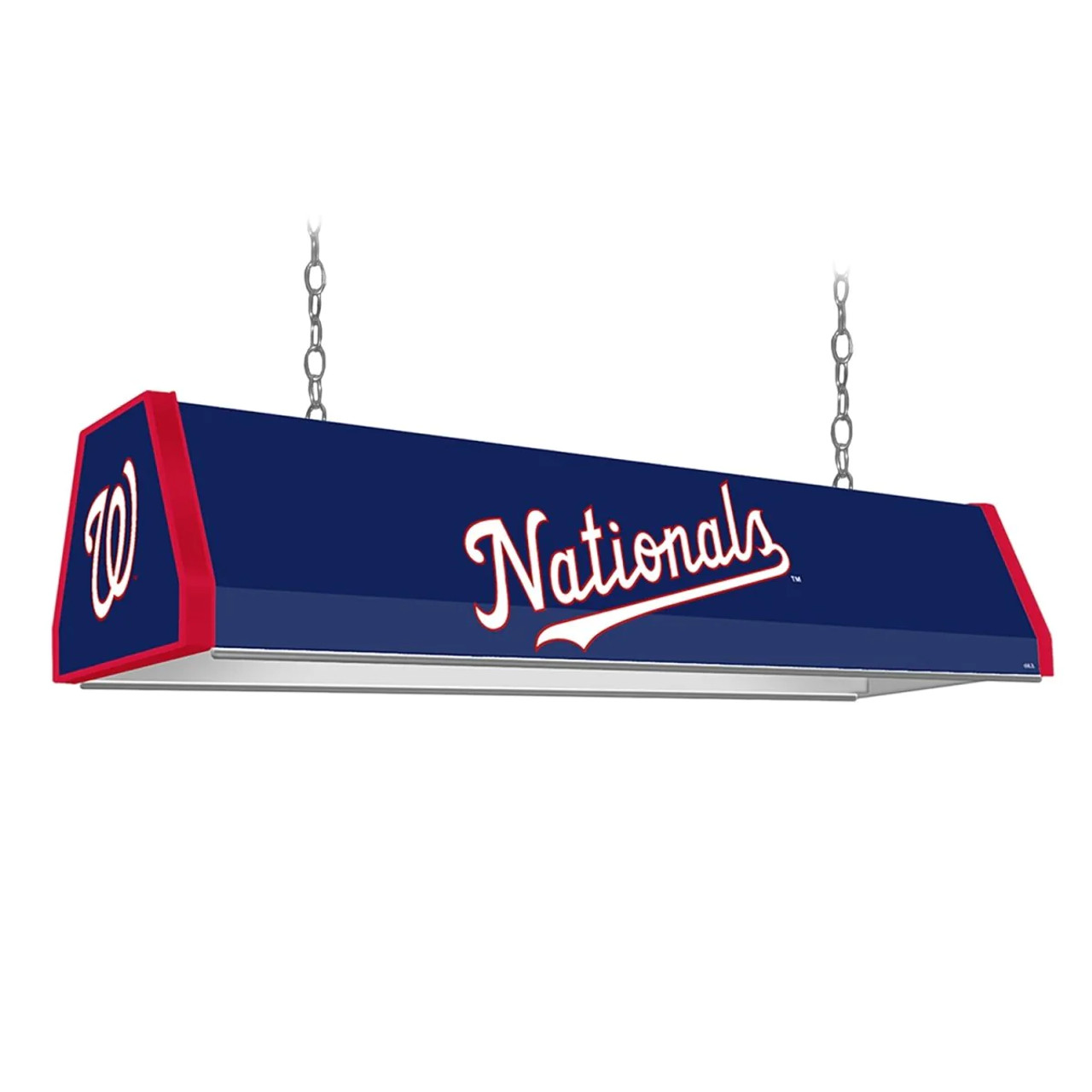MBNATIONALS-310-01A, WAS, Washington, Nationals,  Standard, Billiard, Pool, Table, Light, Lamp, "A" Version, MLB, The Fan-Brand, 704384966739