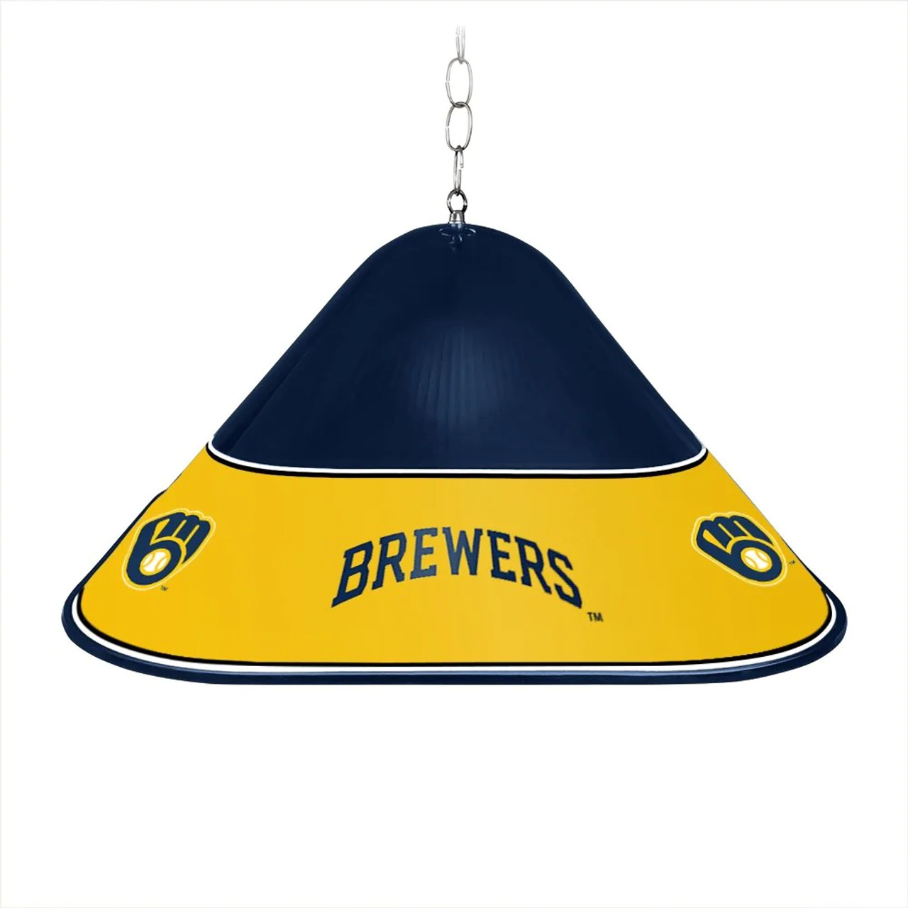 MBBREWERS-410-01A, MIL, Milwaukee, Brewers, Blue/Red  Game  Table  Light  Lamp, MLB, 704384966067