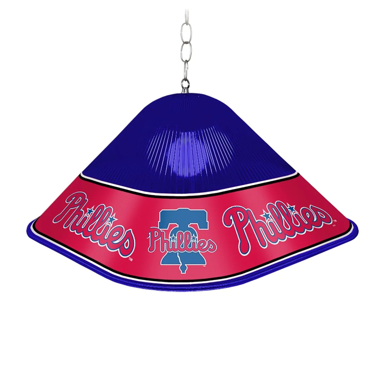 MBPHILLIES-410-01A, PHI, Philadelphia, Phillies, PHIL, Blue/Red  Game  Table  Light  Lamp, MLB, 704384966302