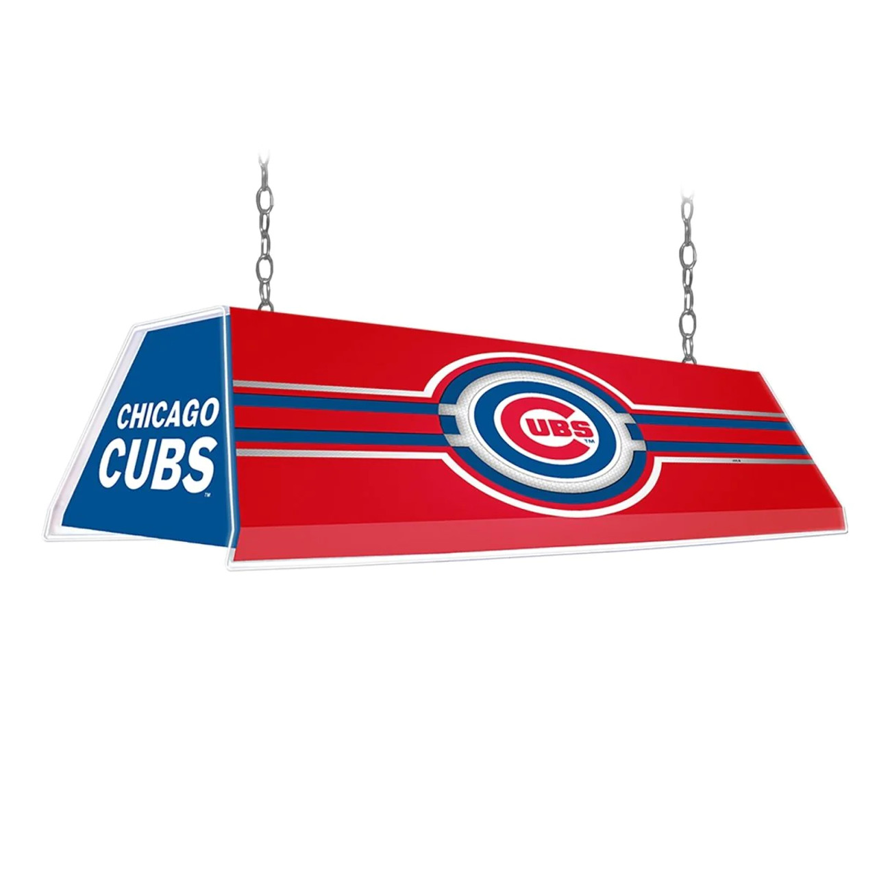 MBCUBS-320-01B, Chicago, CHI, Cubs, Cubbies, Edge Glow, Billiard, Pool, Table, Light, "B" Version, MLB, The Fan-Brand, 704384966968