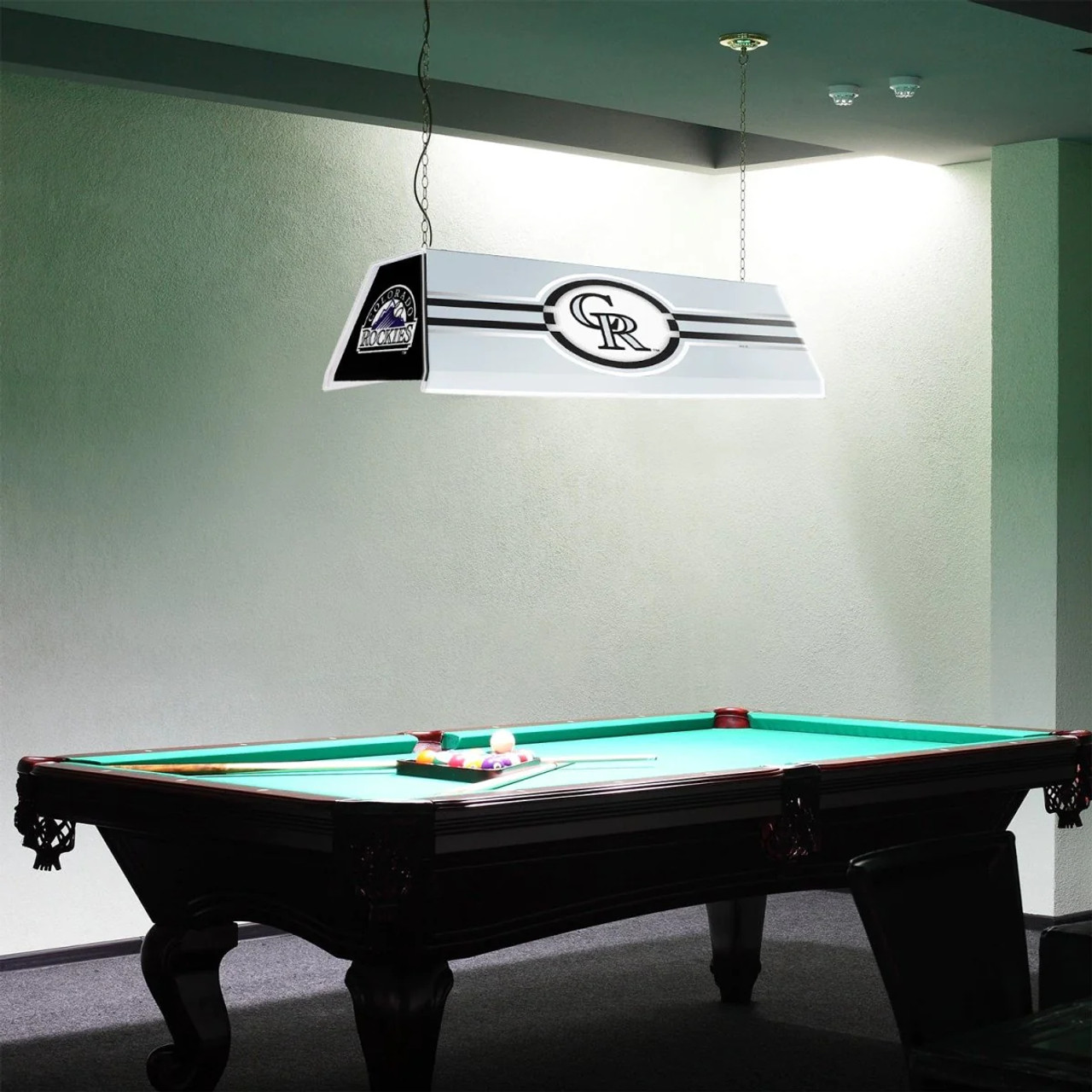 Colorado Rockies: Edge Glow Pool Table Light "B" Version