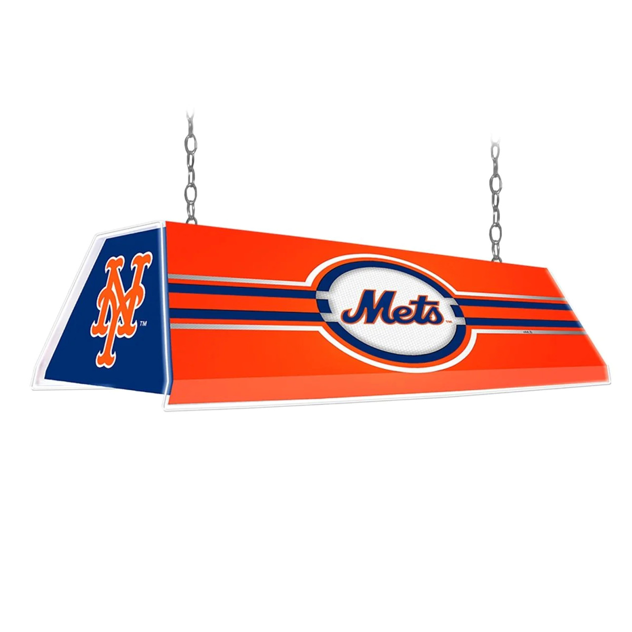 MBMETS-320-01B, NYM, NY, New York, Mets, Edge Glow, Billiard, Pool, Table, Light, Lamo, "B" Version, MLB, The Fan-Brand, 704384967101