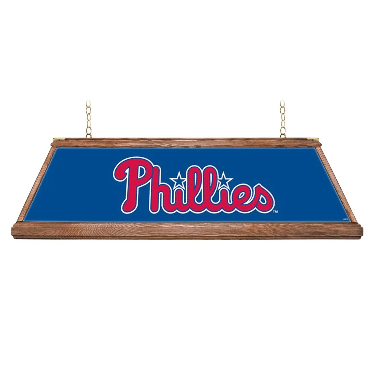 MBPHILLIES-330-01A, PHI, Philadelphia, Phillies, PHIL, Premium, Wood, Billiard, Pool, Table, Light, Lamp, MLB, The Fan-Brand, "A" Version, 704384966289