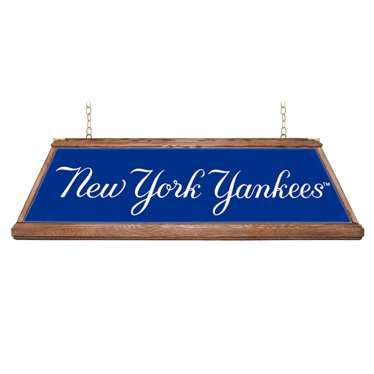 New York Yankees: Premium Wood Pool Table Light "A" Version