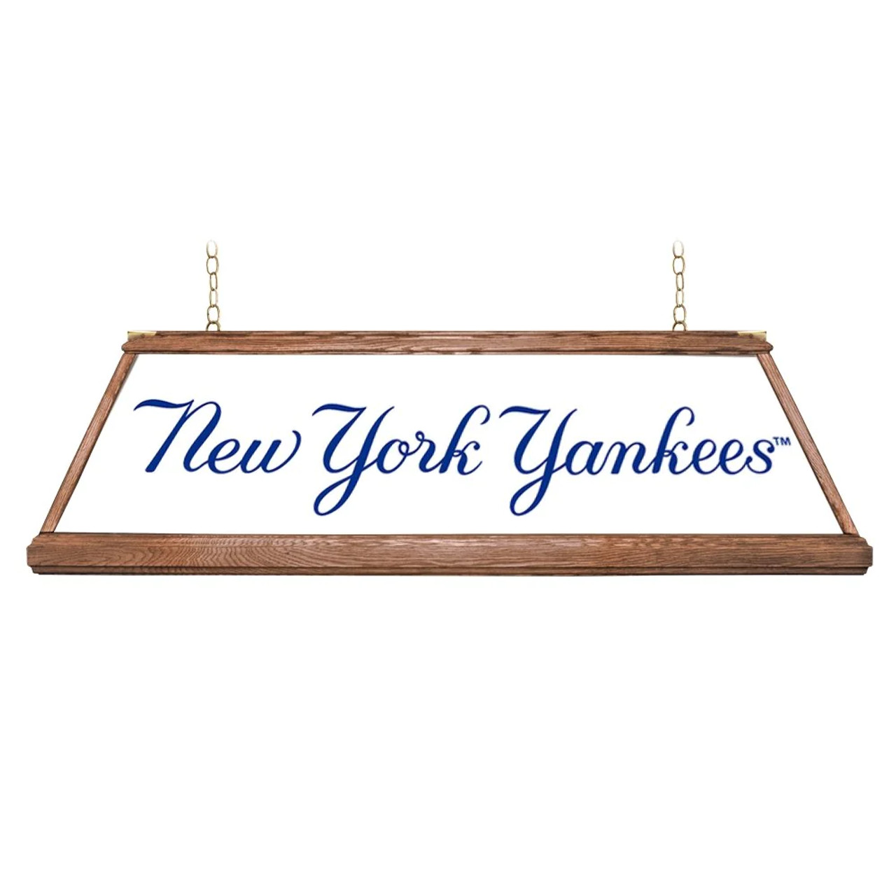 MBYANKEES-330-01B, New York, NY, NYY, Yanks, Yankees, Premium, Wood, Billiard, Pool, Table, Light, Lamp, MLB, The Fan-Brand, "B" Version, 704384966197