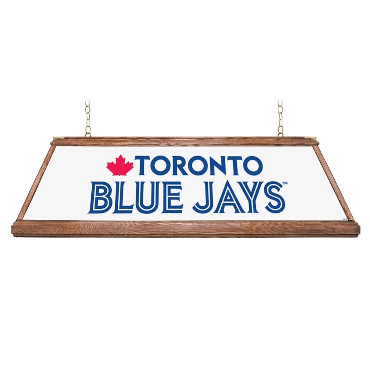 MBBLUE JAYS-330-01A, TOR, Toronto Blue, Jays, Premium, Wood, Billiard, Pool, Table, Light, Lamp, MLB, The Fan-Brand, "A" Version, 704384966630