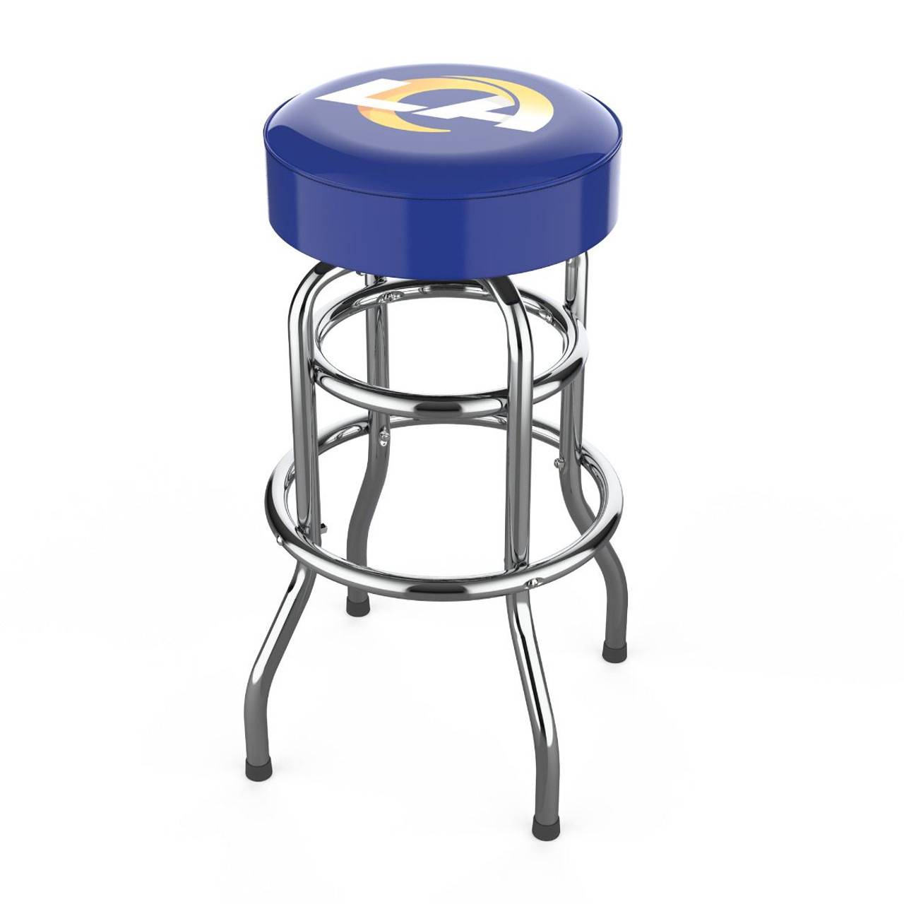 LAR, LA, Los Angeles, Rams, 30", Chrome, Bar, Stool, 680-1039, 26-1001, NFL, Imperial, 720801324166