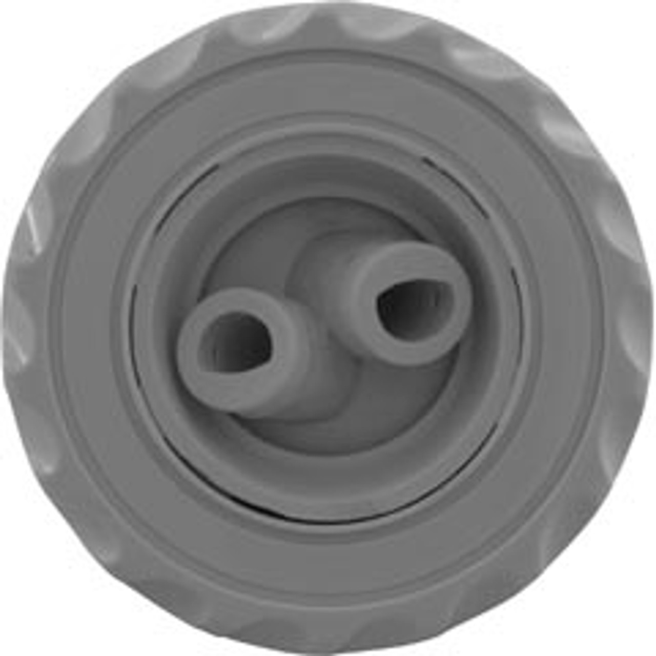 25591-251-000, Poly Jet, 3-3/8", Face, Dia, Twin Roto, Gray, CMP,  Spa, Hot Tub, Jet Internal, Waterway, 849640016657