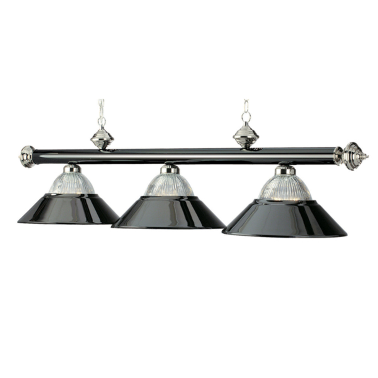 Ram, game, Room, Three, Light, Billiard, Pendant, Light, Various, Finishes, B48-RIB, B48-RIB BG, B48-RIB BKCH/CH, B48-RIB MB/ST, B48-RIB ST, 826715001435, 826715001442, 826715001459, 826715001466
