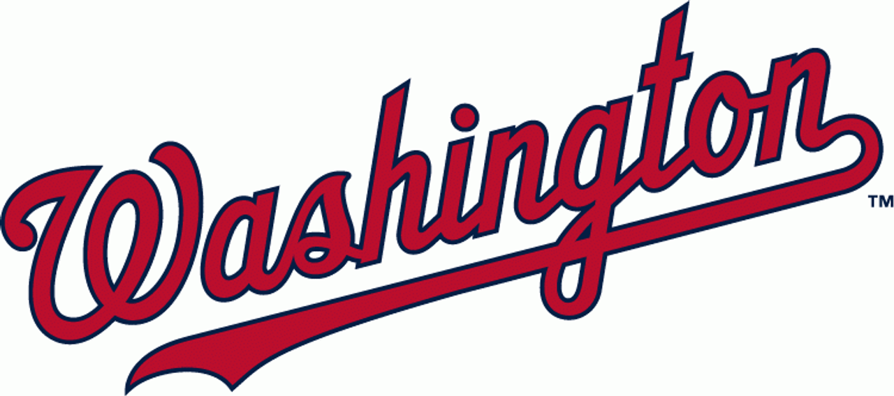 Washington Nationals 15" Double Neon Wall Clock