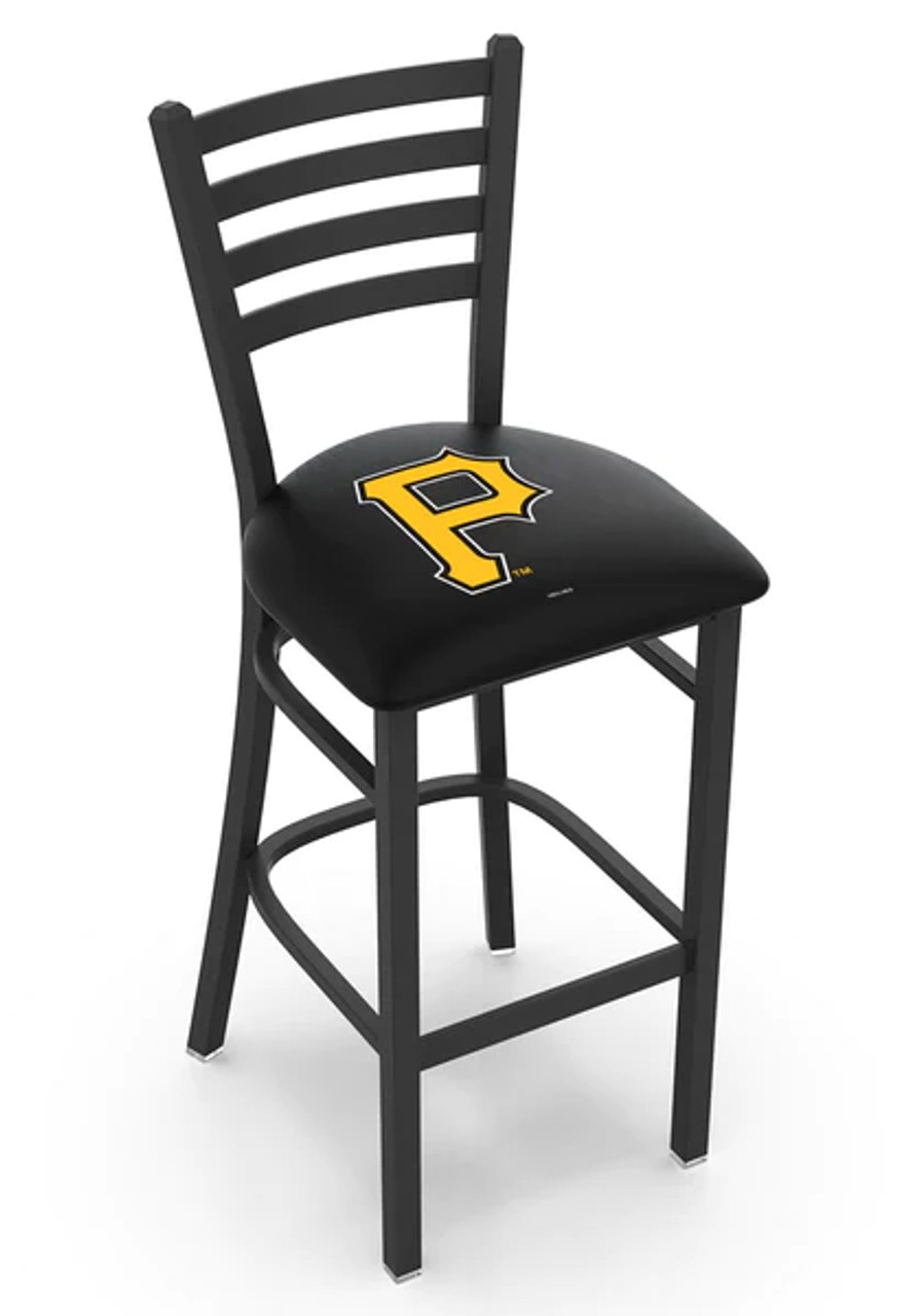 Pittsburgh, Pirates, Stationary, Bar, Counter, Stool, 25", 30", L004, L00425MLBPit, L00430MLBPit, PIT, MLB, Holland, Bar Stool