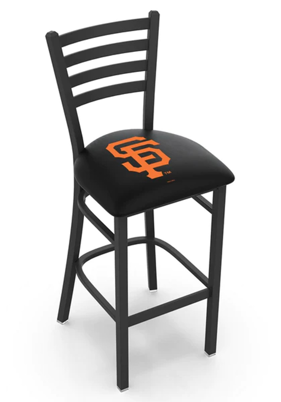 San Francisco, Giants, Stationary, Bar, Counter, Stool, 25", 30", L004, L00425MLBSFG, L00430MLBSFG, SF, MLB, Holland, Bar Stool