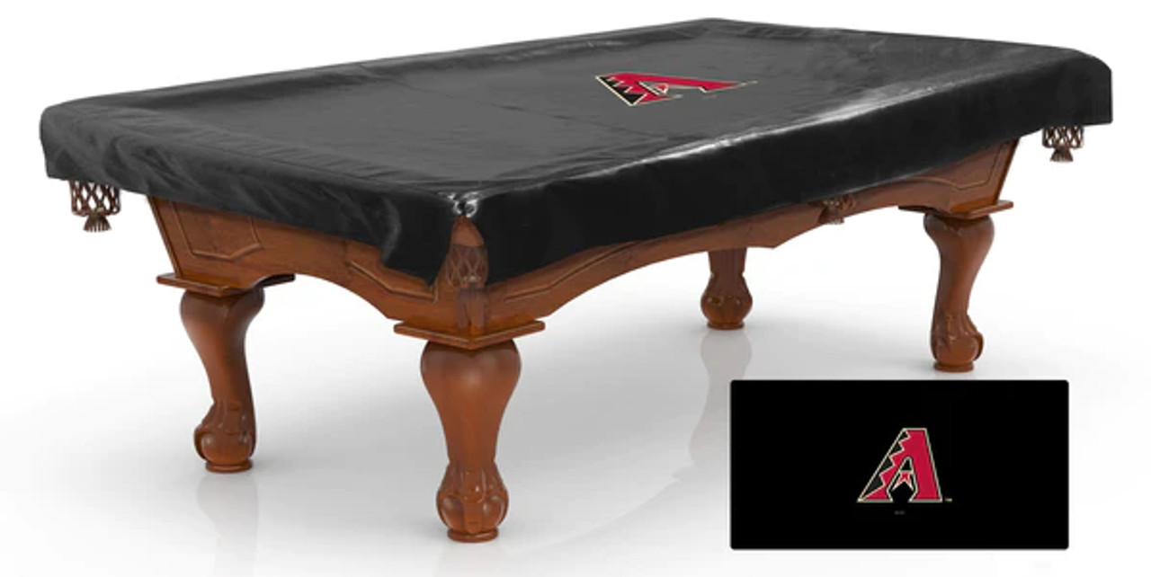 Arizona, Diamondbacks, Pool , Billiard, Table, Marine, Vinyl, Cover, 7', 8', 9', BCV7MLBAri, 071235124977, BCV8MLBAri, 071235125387, BCV9MLBAri, 071235125738, Holland, Bar Stool, Co, ARI, AZ, Backs, Game Room