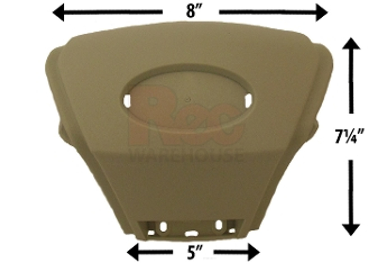 4-PACK, 1490586 Atlantic Pearl Resin Top Cap, 4-PACK