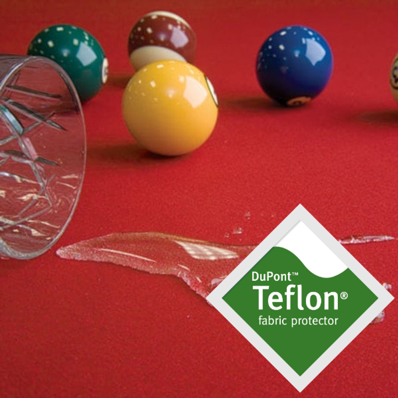 Championship Invitational Billiard Cloth With Teflon Protection