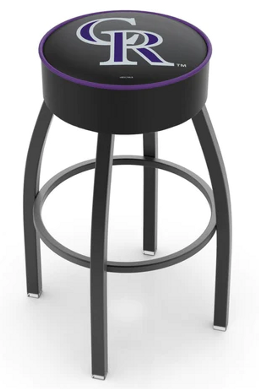 Colorado, Rockies, L8B1, Backless, MLB, Counter, Bar, Stool, Holland, 25", 30", L8B125MLBCol, 071235064822, L8B130MLBCol, 071235065195, CO, COL