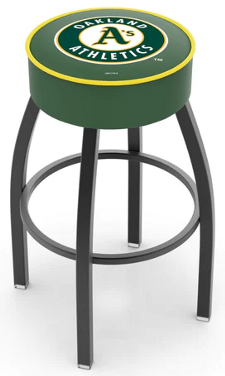 Oakland, Athletics, L8B1, Backless, MLB, Counter, Bar, Stool, Holland, 25", 30", L8B125MLBOak, 071235064938, L8B130MLBOak, 071235065331, OAK, A's