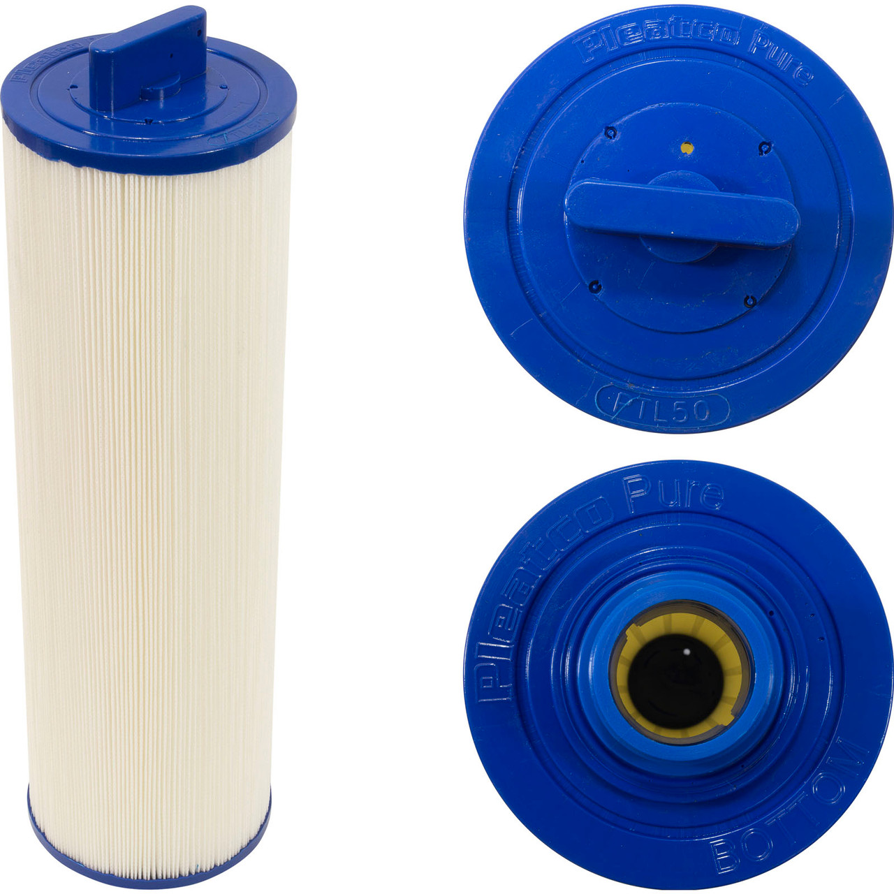 Hurricane, HF4H50-01, Cartridge, Filter, Element,  Pleatco, PTL50P4, Unicel, 4CH-50, Filbur, FC-0151, Advanced, LA Spas, Nemco, Spas, Saratoga ,Dynasty, 645544001511 