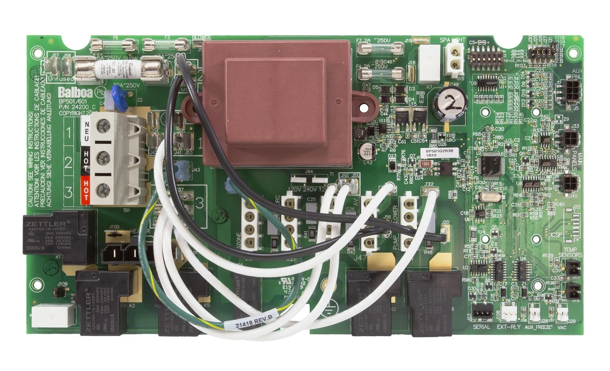 Balboa, BP501-G2, Circuit Board, 33-56965-K, 56965, PCB, Spa, Hot Tub, Part