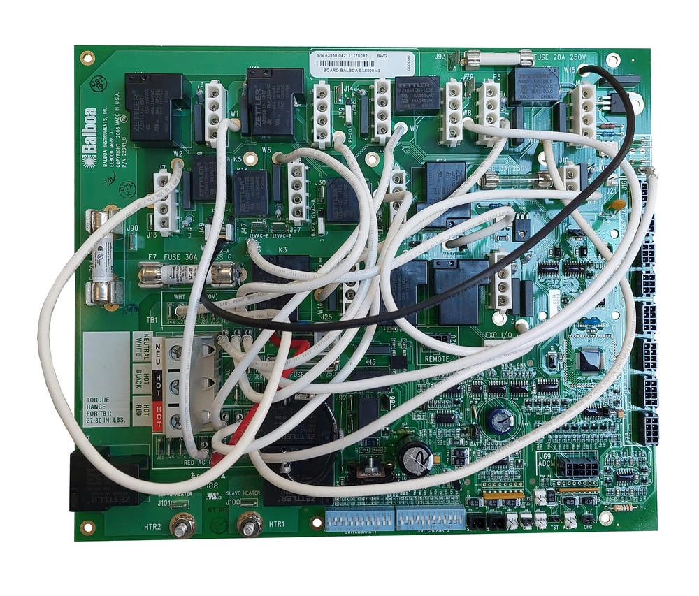 Balboa, EL8000, Mach 3, Circuit Board, 33-53858-K, 53858, PCB, Spa, Hot Tub, Part