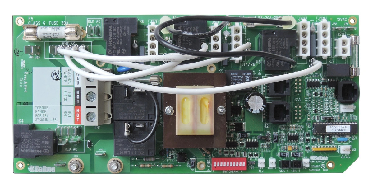 Balboa, VS510DZ, Circuit, Board, 33-55105-K, 55105, PCB, Spa, Hot Tub, Part
