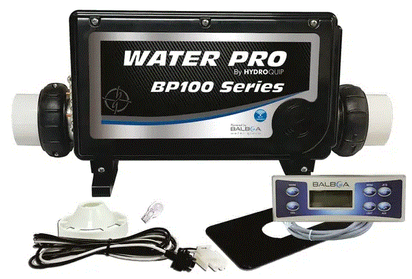 Water Pro, BP100, Retro-Fit, Spa, Control, Pack, 5.5kW, Fixed, Heater, TP600, Panel, 50-BP1-600-55-K, 731997706575, HydroQuip