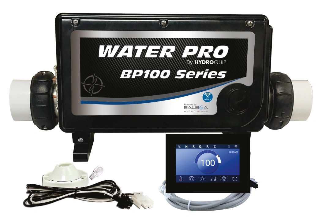 Water Pro, BP100, Retro-Fit, Spa, Control, Pack, 5.5kW, Fixed, Heater, SpaTouch3, Panel, 50-BP1-ST3-55, HydroQuip, Topside