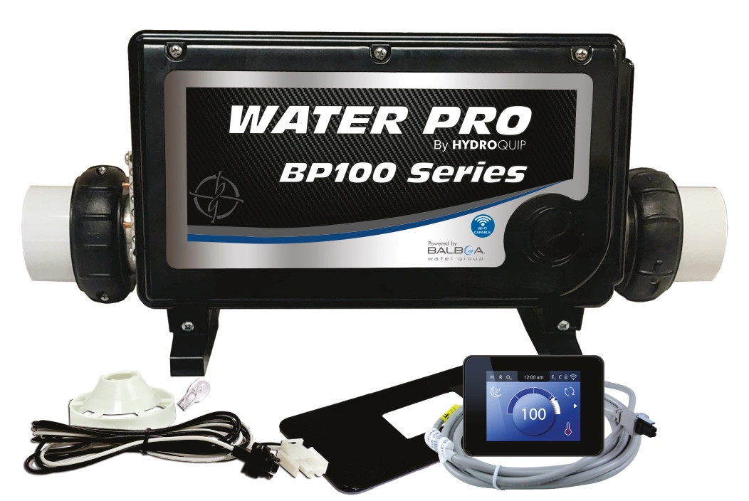 Water Pro, BP100, Retro-Fit, Spa, Control, Pack, 5.5kW, Heater, SpaTouch Mini, Panel, 50-BP1-STM-55, HydroQuip, Topside, Balboa
