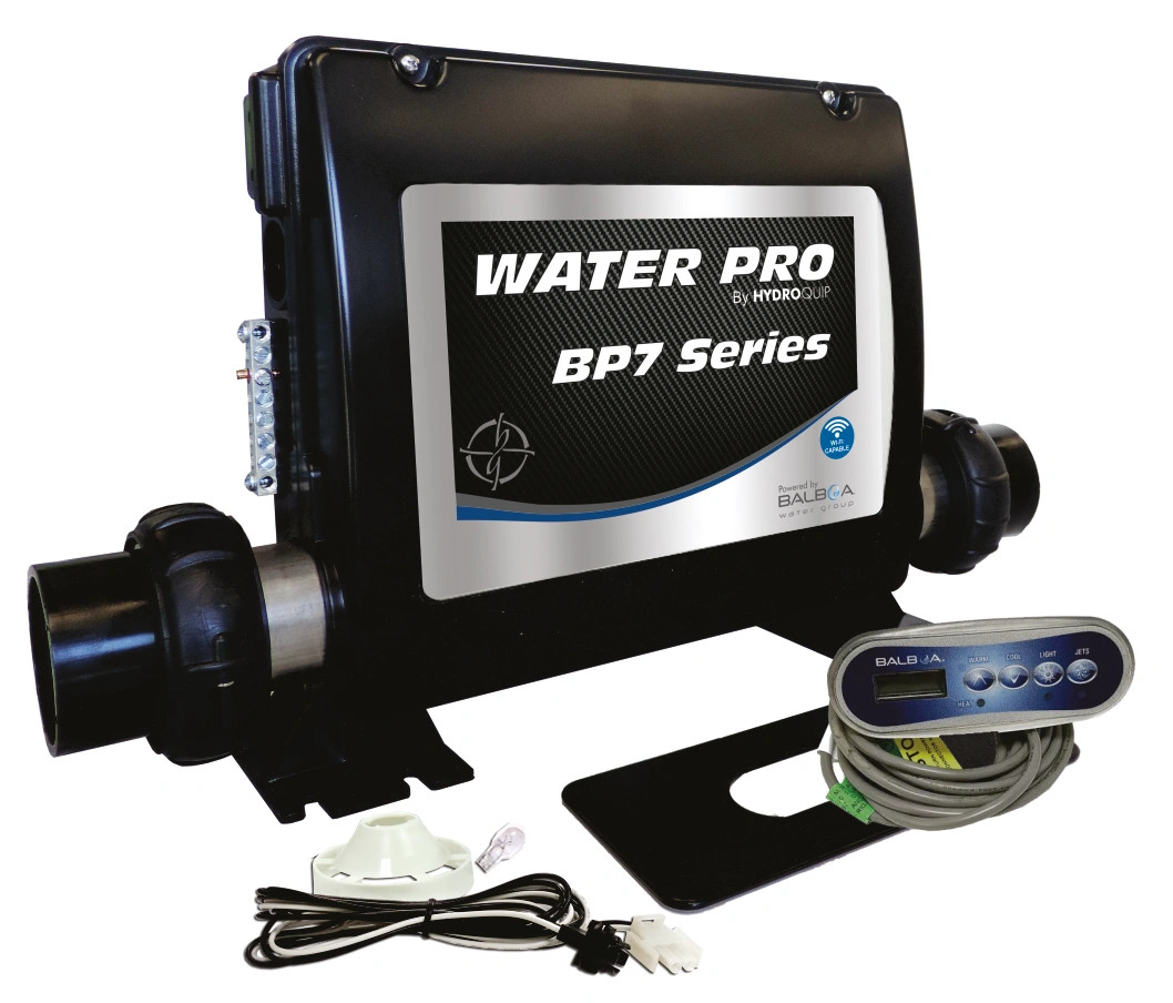 Water Pro, BP7, Retro-Fit, Spa, Control, 4.0kW, Heater, TP200, Panel, 50-BP7-200-40-K, 731997726047, HydroQuip, Balboa, Pack, Topside