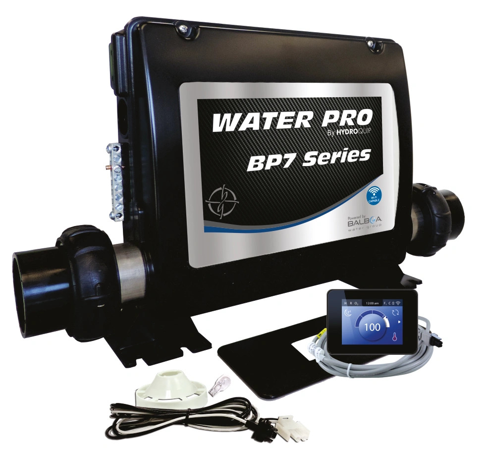 Water Pro, BP7, Retrofit, Spa, Control, 4.0kW, Heater, 50-BP7-STM-40-K, Pack, HydroQuip, Balboa, Topside
